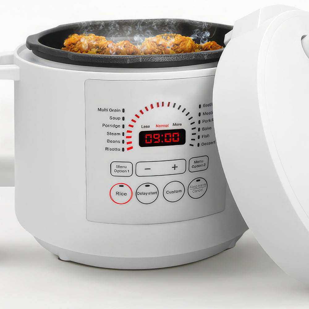 6Qt Electric Pressure Cooker – 9-in-1 Digital Multi-Cooker